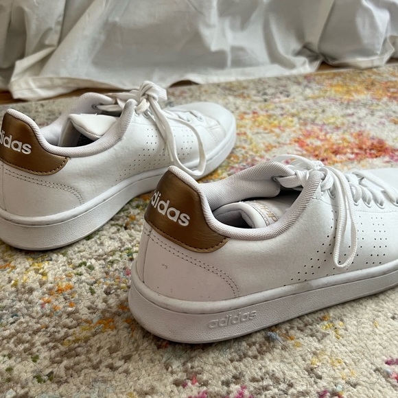 White Adidas Fashion sneaker - like new! - Picture 2 of 6